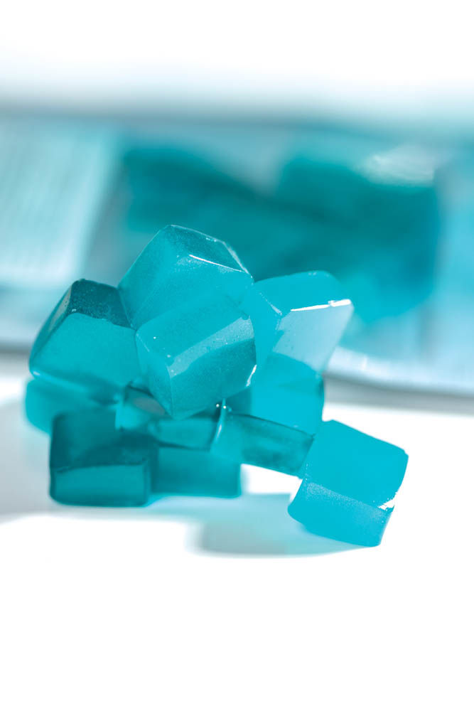 BLUE RAZZ HYDRO GUMMY WORMS – PODIUM