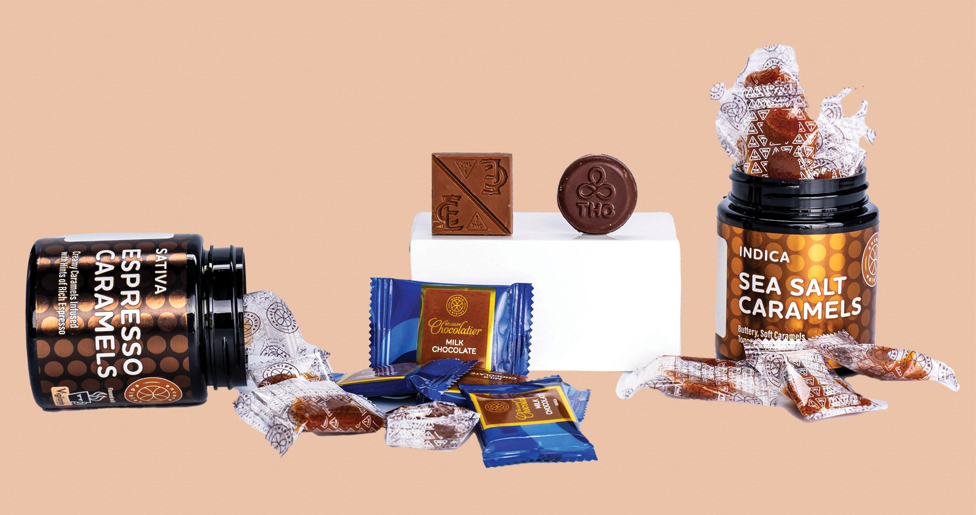 2021 Maryland Edible Special Chocolate and Caramel Leaf Nation