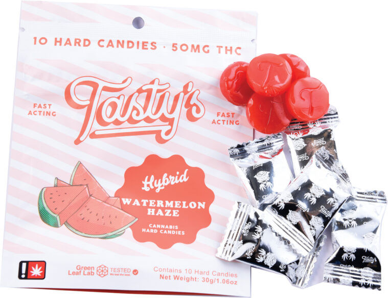 Tasty's Watermelon Haze Hard Candies