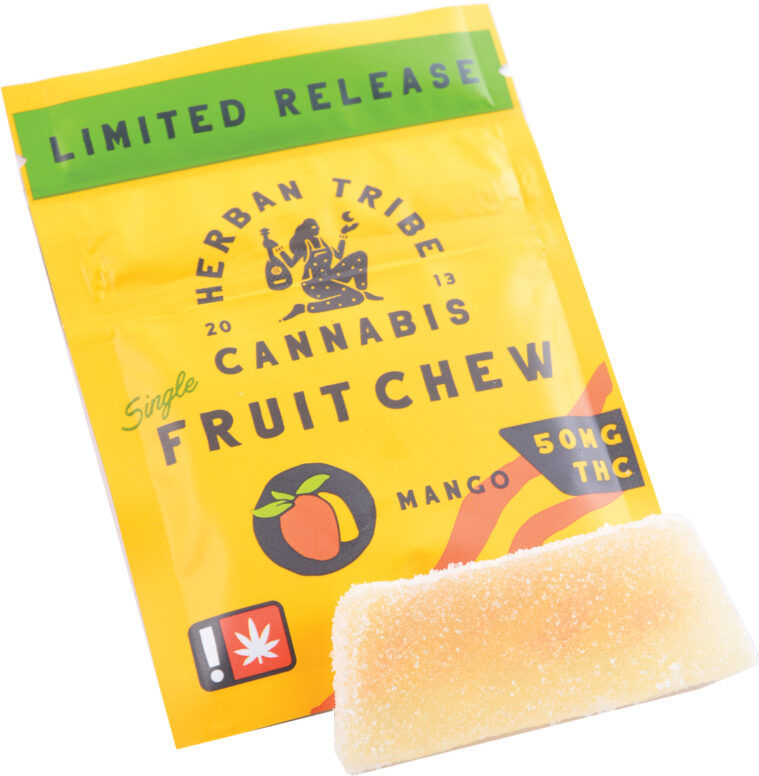 Herban Tribe Mango Cannabis Fruit Chews