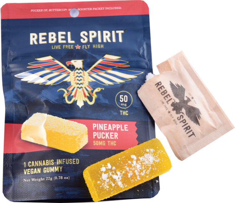 Rebel Spirit Pineapple Pucker Gummy