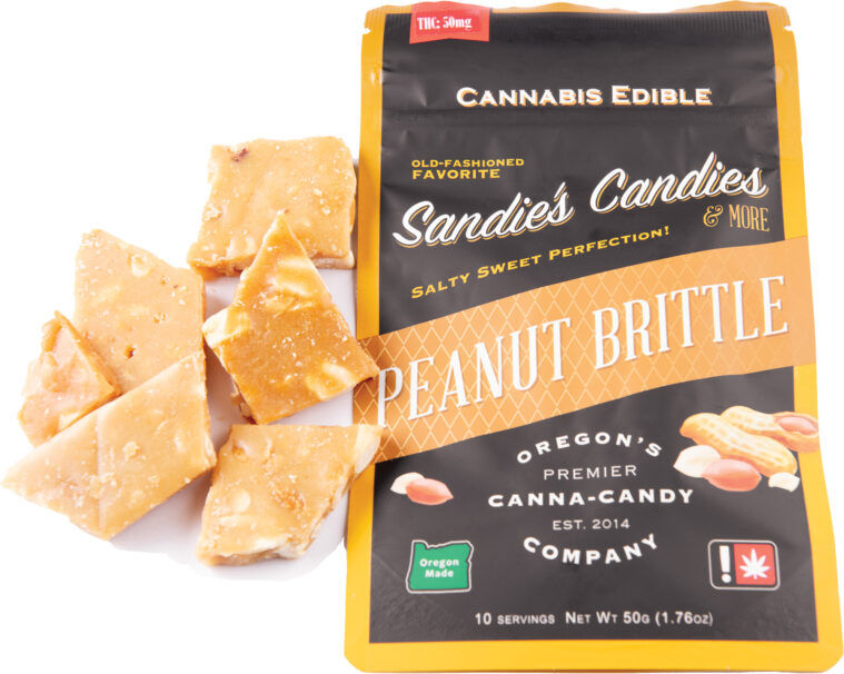 Sun God Medicinals Sandie Candies Peanut Brittle