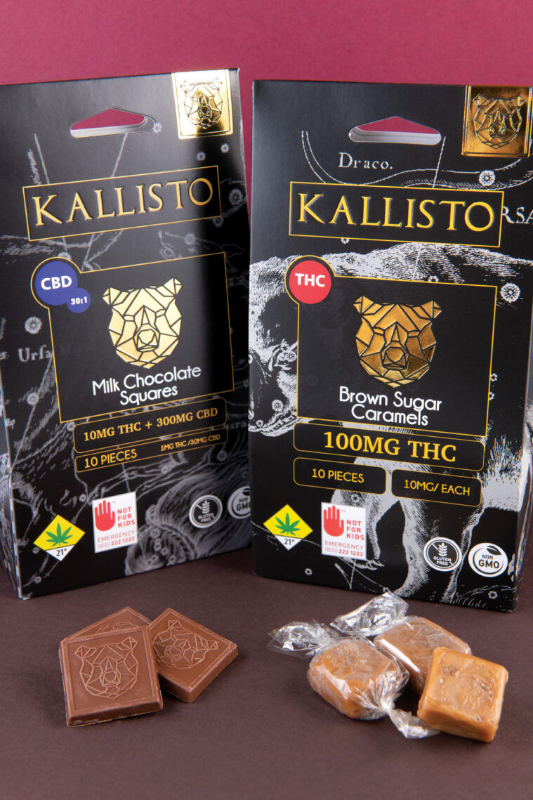 Kallisto Milk Chocolate Squares Brown Sugar Caramels