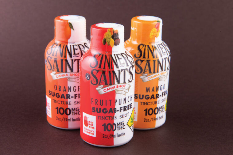 Sinners and Saints Sugar free Tincture Shot