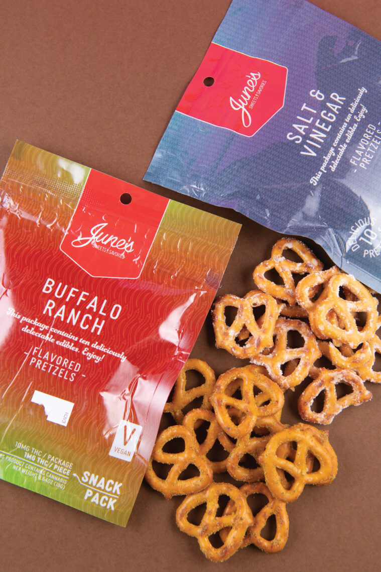 Junes Buffalo Ranch-Salt and Vinegar Pretzels