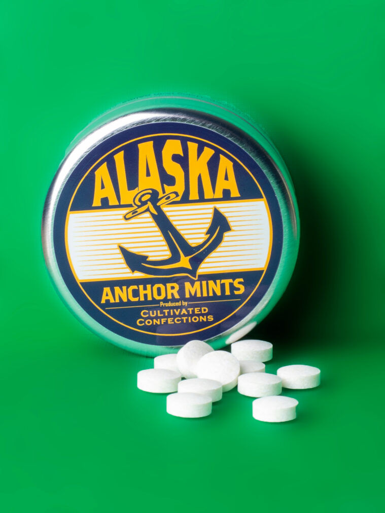 Alaska Anchor Mints from Cultivated Confections