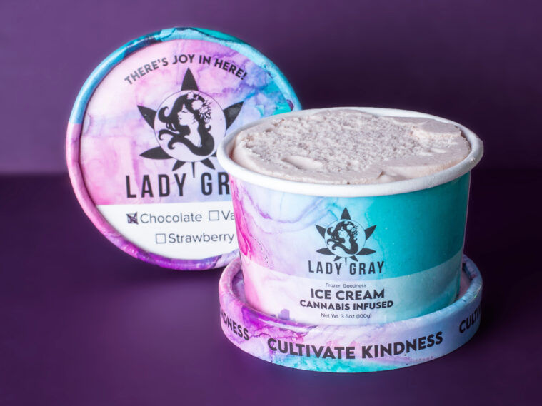Lady Gray Medibles Ice Cream