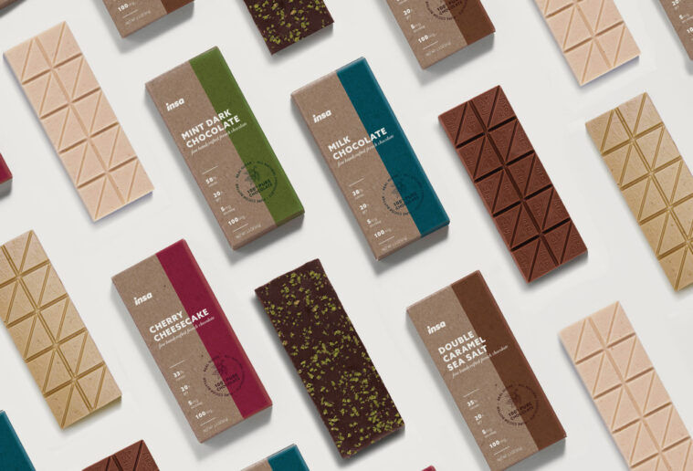 Insa Chocolate Bar Sea Salt Caramel