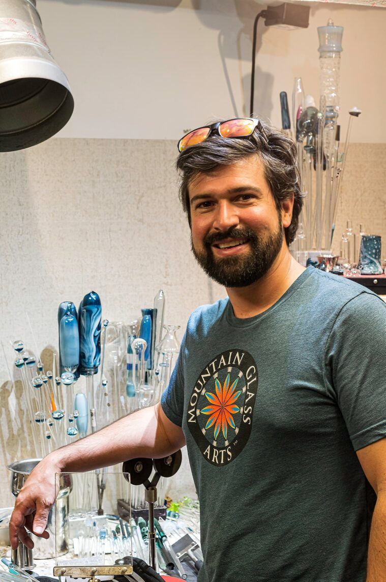 Chaka Glass Studio's Cristian Gazmuri