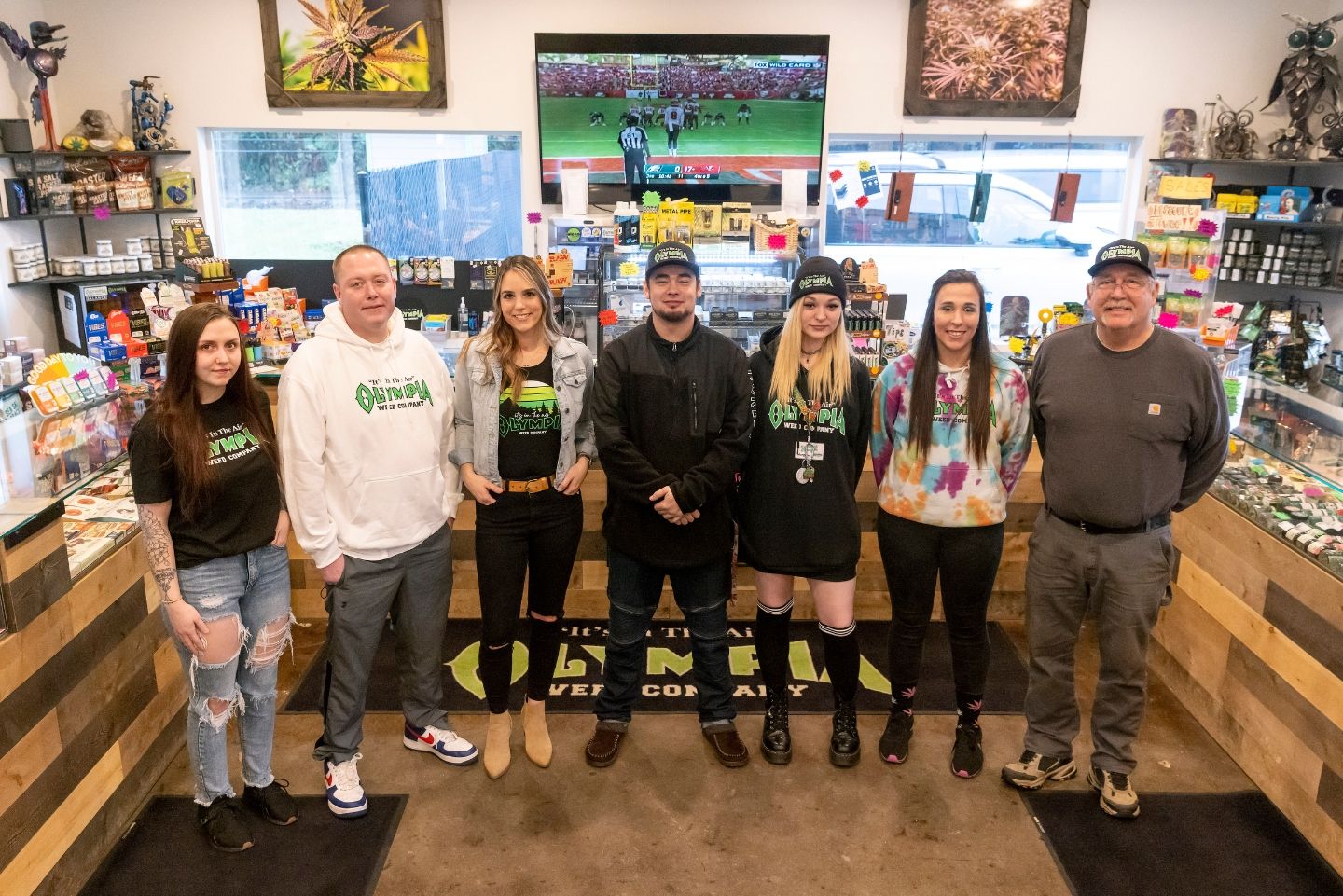 Olympia Weed Company staff