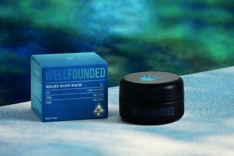Wellfounded body balm in Relief.