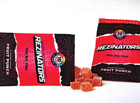 Fruit Punch Hash Gummies