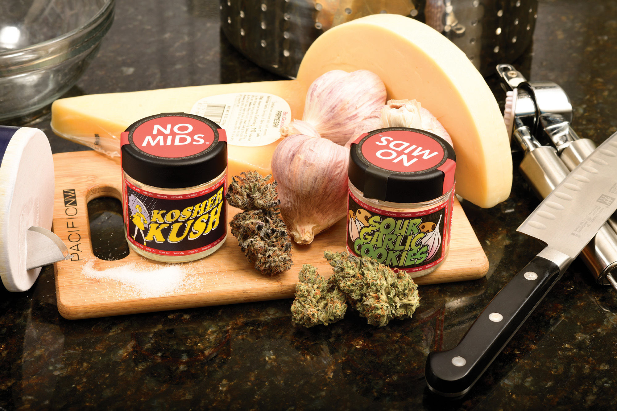 Kosher Kush & Sour Garlic Cookies Leaf Nation