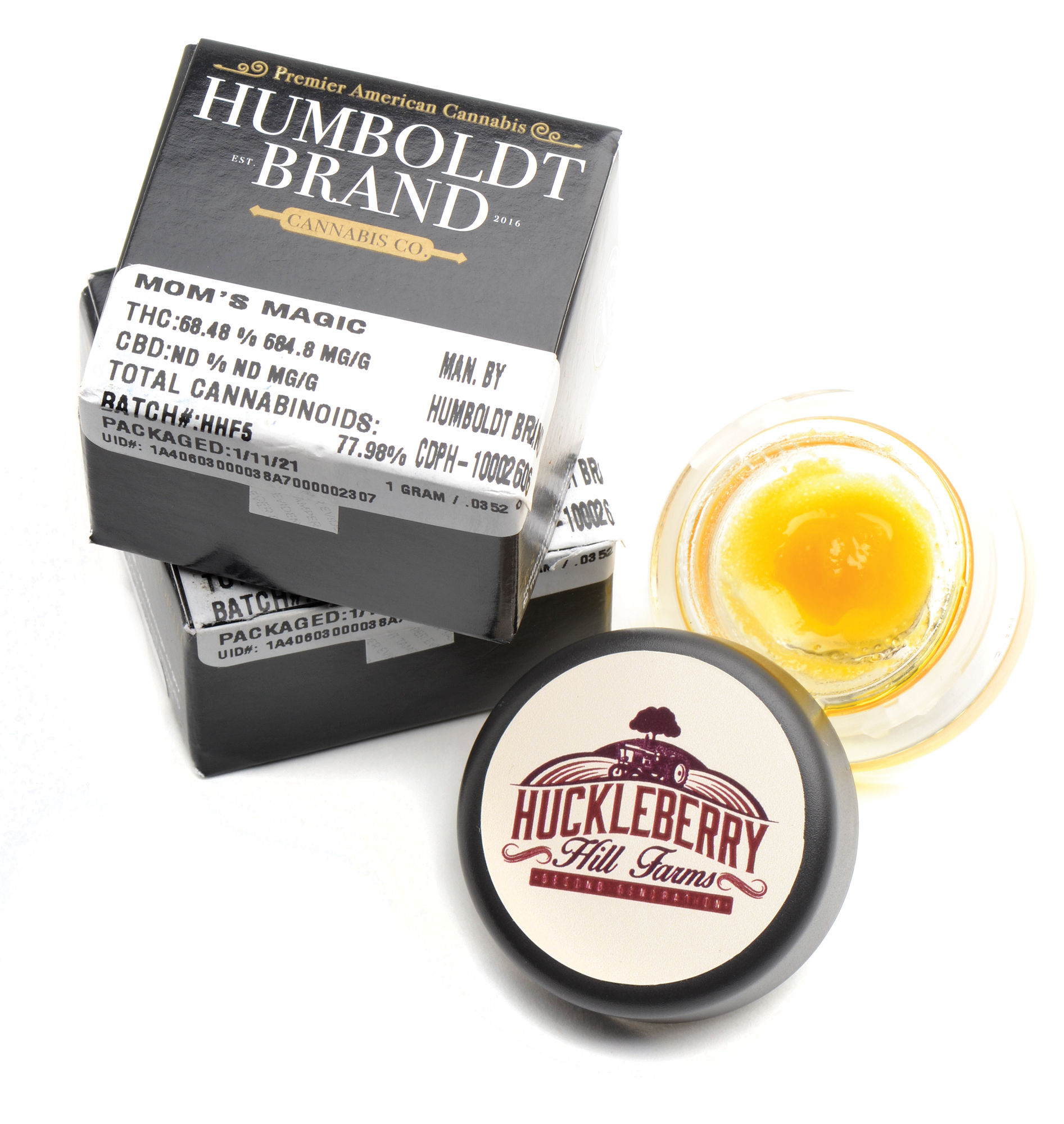 Humboldt Brand Huckleberry Hill Moms Magic. 