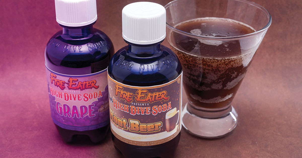 High Dive Soda Root Beer & Grape Leaf Nation