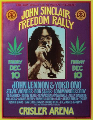 John Sinclair Freedom Rally poster