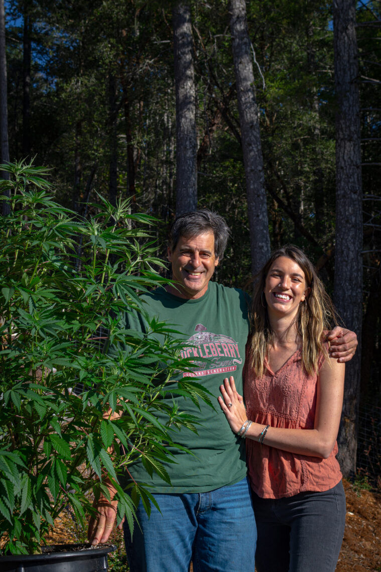 Johnny Casali of Huckleberry Hill Farms and his girlfriend, Brittany Rose Moberly