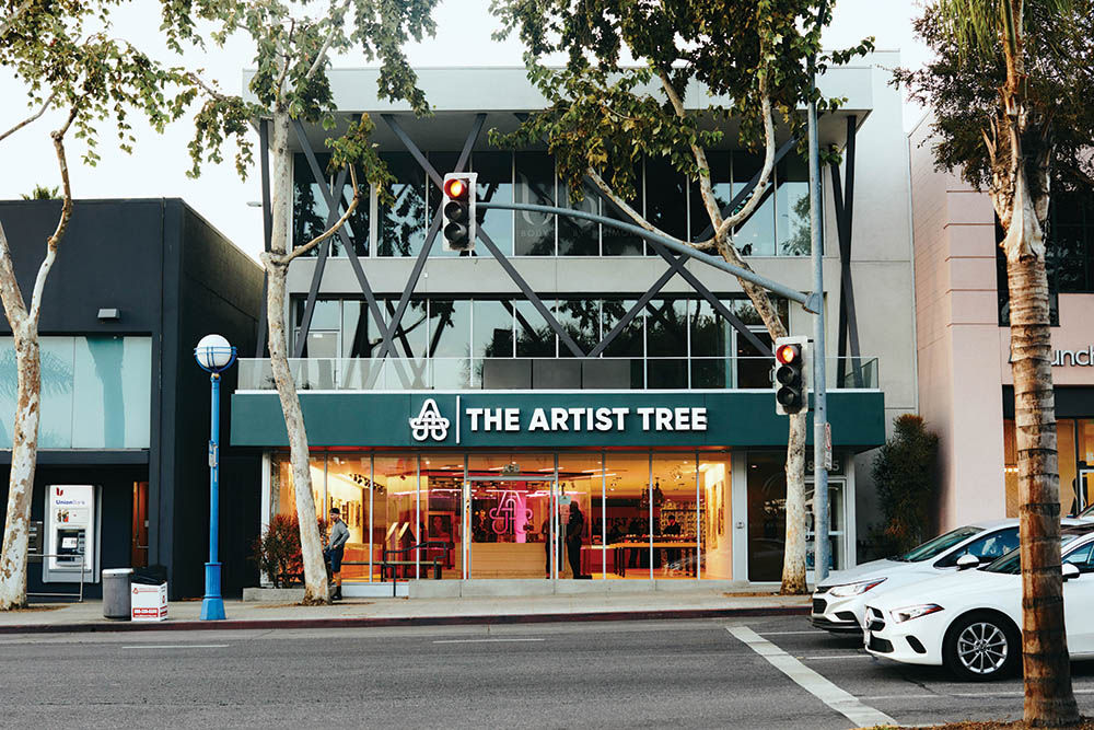 The Artist Tree West Hollywood Leaf Nation   May2023 DOTM ArtistTree Exterior 