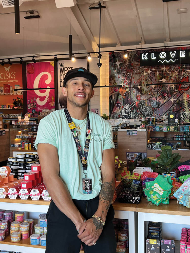 Budtender Chance Correll of Klover