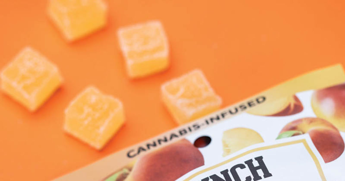 Peach Mango Gummies Leaf Nation