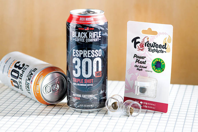 Pairings: Fireweed Extracts Power Plant Old School Hash and Black Rifle Coffee Company