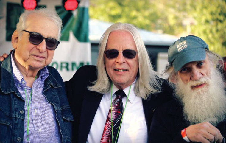 Grinspoon with friends Keith Stroup & Rick Cusick at the 2007 Boston Freedom Rally.