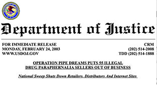 Dept. of Justice press release