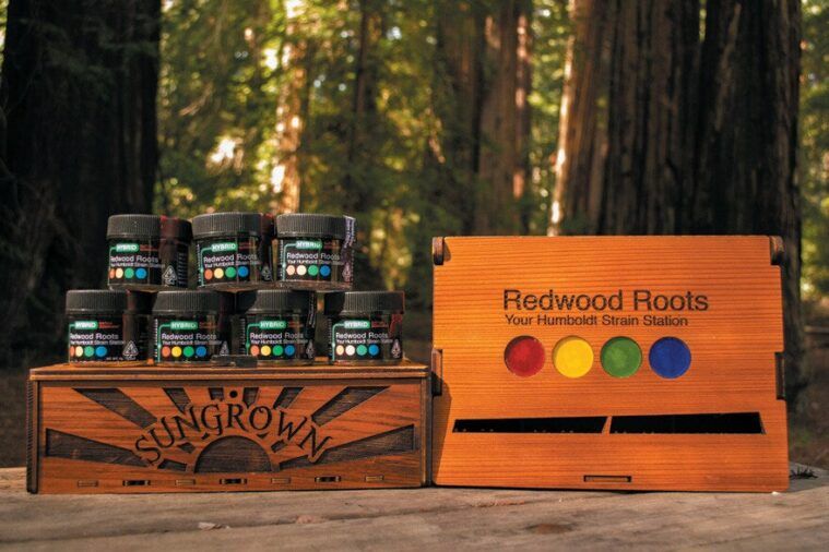 Redwood Roots features a number of their farms in their own branded packaging.
