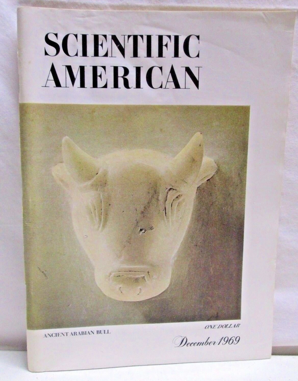 December 1969 of Scientific American, featuring Grinspoon's "Marihuana" article.